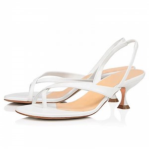 [Hot Item] Elegant Party Kitten Heel Shoes Flip Flops High Heels Sandals for Ladies