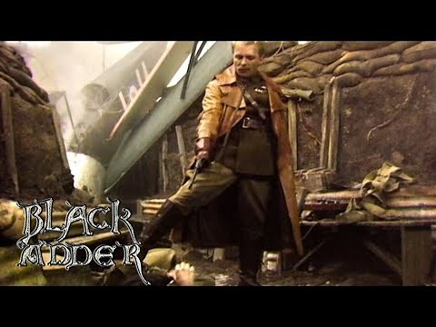 Flasheart Crash-lands! | Blackadder Goes Forth | BBC Comedy Greats