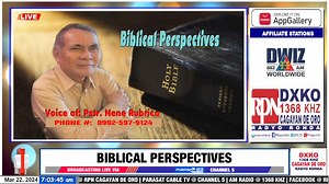 BIBLICAL PERSPECTIVES 3-22-2024 | RPN DXKO Cagayan de Oro
