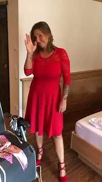 andrea after shooting a custom clip