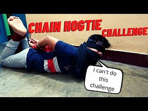 Hogtie challenge on chair | Escape Challenge | Requested Video | Hogtie Challenge