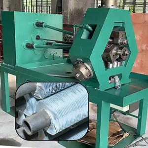 [Hot Item] Advanced Auto-Spiral Fin Tube Machine for Omega Coils