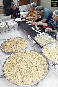 132K views · 702 reactions | Massive making 120 kg square cheese corn samosa 襤襤朗homemade samosa | Blessed Indian Foodie | Facebook