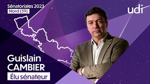 16 reactions | Félicitations à Guislain Cambier, élu sénateur. #Nord #Senatoriales2023 | UDI | Facebook
