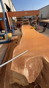 24K views · 76 reactions | One of our favorite times at GL is when we get to mill a log. It’s usually the first time we see what the color and grain look like. We mill almost all our own trees because it allows us to control how a log is cut and the thickness we want. Our L-M Chainsaw Mill can flitch a tree 10’ in diameter and up to 30 feet in length. | GL Veneer, Inc. | Facebook