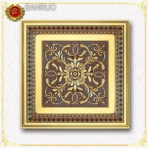 [Hot Item] Banruo Luxury Palace Style Artistic Plastic Ceiling Tiles