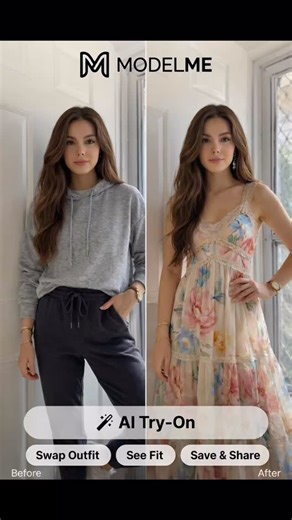 ModelMe | Your outfit, but smarter 👗 MODELME shows you exactly how every look fits on you before you buy — so you can shop confidently and skip the... | Instagram