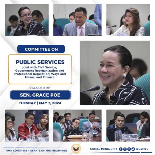 5.1K views · 22 reactions | The Committee on Public Services, chaired by Sen. Grace Poe, holds a public hearing on bills seeking to create the Department of Water Resources. (Joseph B. Vidal/Senate Social Media Unit) #SenatePH #PhilippineSenate #SenadoNgPilipino | Senate of the Philippines | Facebook