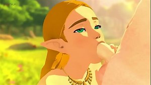 Zelda gives Blowjob in BOTW