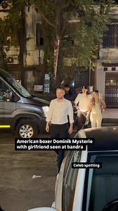 2.9K views | American boxer Dominik Mysterio with girlfriend seen at bandra #americanboxer #viralreels #spotted #viralvideo #DominikMysterio | Celeb Spotting | Facebook