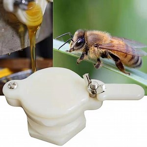 [Hot Item] Durable Bee Honey Tap Gate Valve Reusable Beekeeping Pump Extractor Bottling Nylon Flow Port Valve Beekeeping Equipment Hive Tools