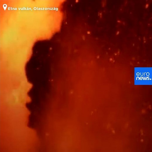 Ámulattal nézik az Etna erődemonstrációját a vulkanológusok