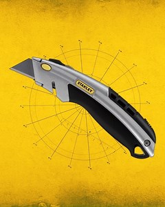 We’ve been innovating our knives and blades for over a century to ensure your first cut is always your greatest cut.. #STANLEYTools #TheMeasureofAPro | Stanley Tools UK