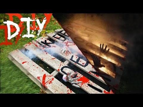 DIY HALLOWEEN DECOR! ZOMBIE PIT with LIGHTS, FOG and SOUNDS!