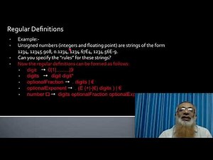 Principles of Compiler Design - Lexical Analysis - Regular Definition