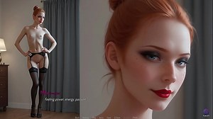 Horny Wife Has a Cute Surprise For Her Husband - 3D Hentai Animated Porn - Mila AI