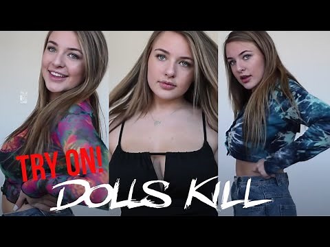 flashback to the 90's... DOLLSKILL DELIAS COLLECTION TRY ON HAUL