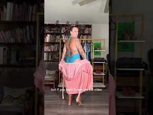 Vintage bathing suit swimsuit bikini try on - curvy mature mom over 40