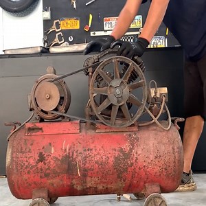 12K views · 168 reactions | Restore Old Broken Air Compressor | WT Team Woodworking | Facebook