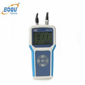 [Hot Item] Boqu Phs-1701 Hot Sell Portable pH ORP Meter with Calibration Solutions Handheld pH ORP Analyzer Controller Meter