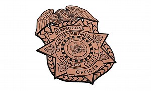 Insigne d'agent correctionnel du comté de Charles SVG - Etsy France