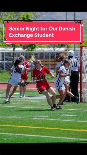 One of the most emotional milestones of our Danish exchange student’s year in America. Eja got to experience an American high school Senior Night — from singing the national anthem with another exchange student, to player introductions, to being escorted onto the field surrounded by teammates, coaches, friends, and family. Moments like this are why the exchange student experience becomes so much bigger than just “studying abroad.” These students build real lives, real friendships, and real conne