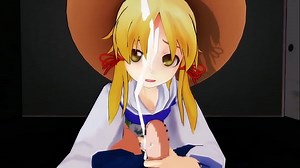MMD - Suwako POV Blowjob&period;