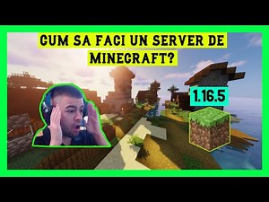 Tutorial - CUM SA FACI UN SERVER DE MINECRAFT GRATIS IN DOAR 5 MINUTE? | 1.16.5 | Episodul 1