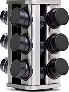 Cafe Infinity Counter Rack Storage System with 12 Tins, Ideal for Kitchen, Pantry, Office or Craft Room