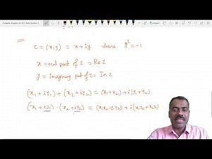 Complex Analysis 01- Complex numbers