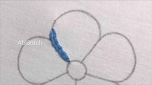 1.5K views · 115 reactions | Beautiful Flower Hand Embroidery Stitch | Flower Embroidery Pattern #embroidery #handembroidery #stitch #design | ABI Stitch | Facebook