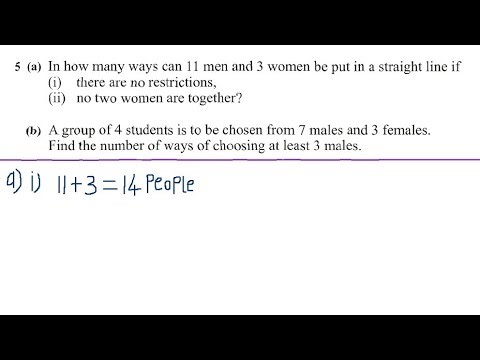 PERMUTATIONS AND COMBINATIONS-2024 Additional mathematics external G12 ECZ exam Q5 P2