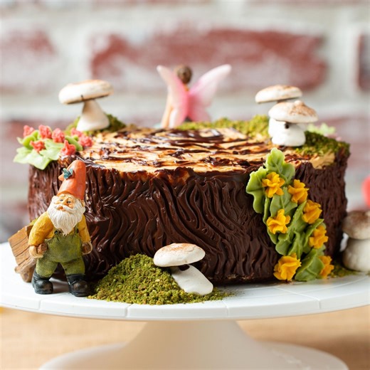 65K views · 138 reactions | Tree Stump Moss Cake | Tasty | Facebook