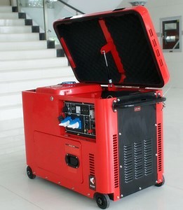 [Hot Item] 7kw Portable Diesel Generator with Single Cylinder Diesel Engine