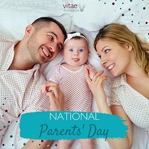 Today, and every day, we celebrate the love, sacrifice, and guidance of our amazing parents. Happy National Parents' Day! #prolife #prowoman #pregnancy #parents | Vitae Foundation