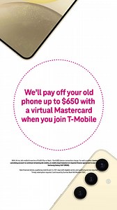 Search smarter not harder 👉📱We’ll pay off your old phone up to $650 when you join T-Mobile. | T-Mobile