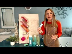 Shower Gem Shower Caddy and Organizer Set on QVC