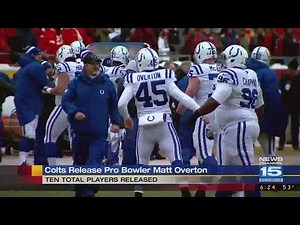 Colts release long snapper Matt Overton