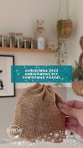 Another fun Christmas enrichment idea for your small pets this Christmas. These Hessian Christmas Parcels are a little different, but a fun enrichment activity that your small pets will love. • Cut two pieces of 100% natural hessian fabric into a square • Taking a large eye sewing needle and jute twine (with a large knot in the end) sew the two pieces of fabric together, leaving an opening at the top • Turn inside out, then sew a gathering stitch along the top opening, making sure not to sew the