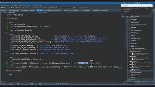 Delphi_ Design Patterns_ Behaviour_ 05 - Mediator