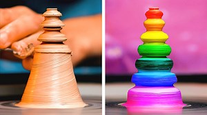 398K views · 7.7K reactions | Mesmerizing clay pottery ideas that will satisfy you. Cool DIY crafts with clay and epoxy resin: | 5-Minute Crafts Family | Facebook