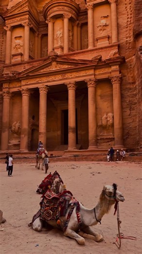 Welcome to Petra, Jordan! Lose yourself in the rose-red city half as old as time. From the majestic Treasury to the winding Siq, every corner tells a story of history and mystery. Don't miss out on this unforgettable adventure! #Petra #Jordan #AncientWonders Copyright © @arkeolojievreni | Being a Disciple