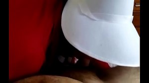 Latina handsmaid sucking her commander's cock