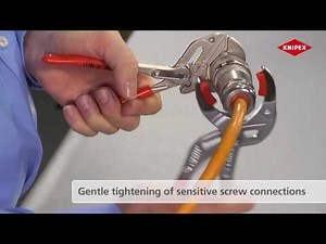 KNIPEX Pipe and Connector Pliers