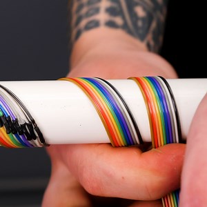 How to connect ribbon wires | DeMilked