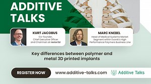 Key differences between polymer and metal 3D printed implants