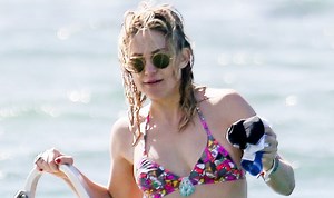 Kate Hudson Hits the Beach in Hawaii in Her Bikini!