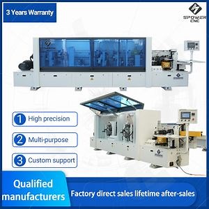 [Hot Item] Wood Wave Plate Fine Pattern Cabinet Fine Trimming Automatic Edge Banding Machine Price