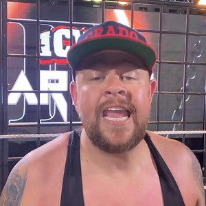 21K views · 116 reactions | Grado got some advice from a close pal ahead of the Super Smokin’ Thunderbowl match at Barred III, on Sunday 1 September at The Garage Glasgow! Standing room only at universe.com/icw | Insane Championship Wrestling | Facebook