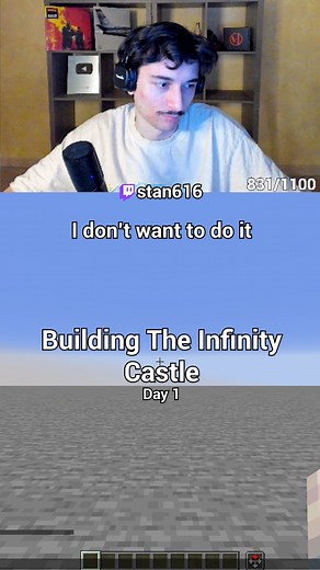 stan on Instagram: "Building The Infinity Castle #minecraft"